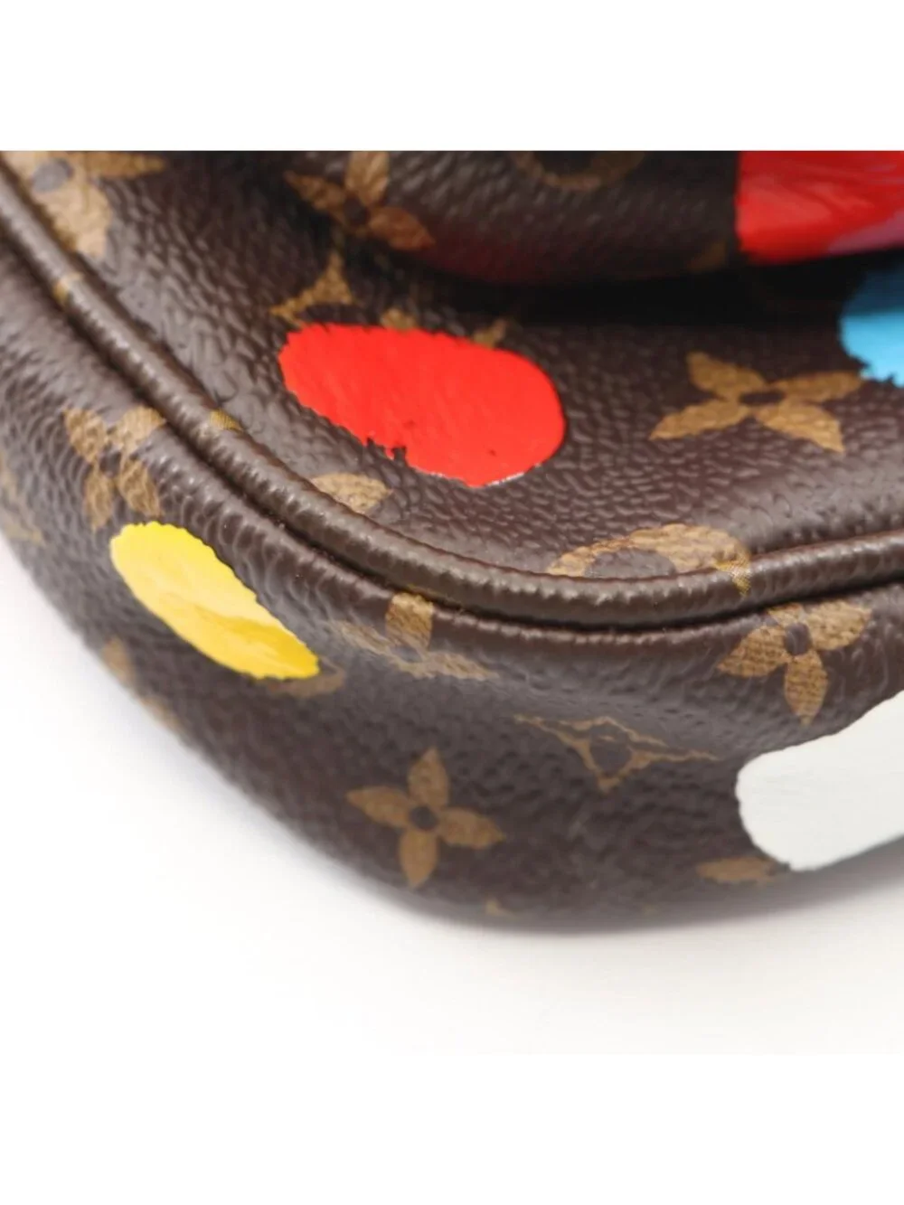 Louis Vuitton Shoulder Bag Yayoi Kusama Multy Pochette Accessory Soir Canvas
